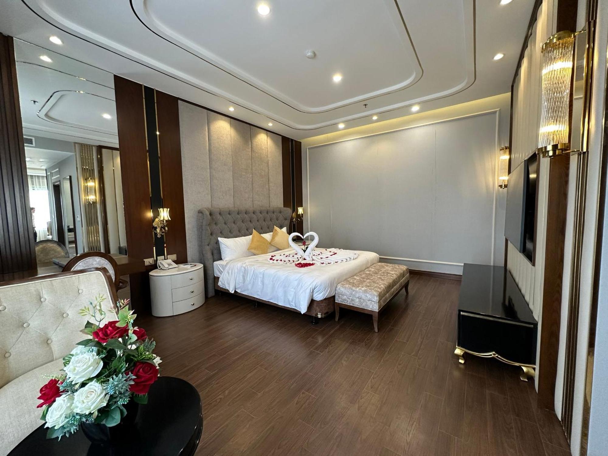 Kinh Bac Palace Hotel Bắc Ninh Buitenkant foto