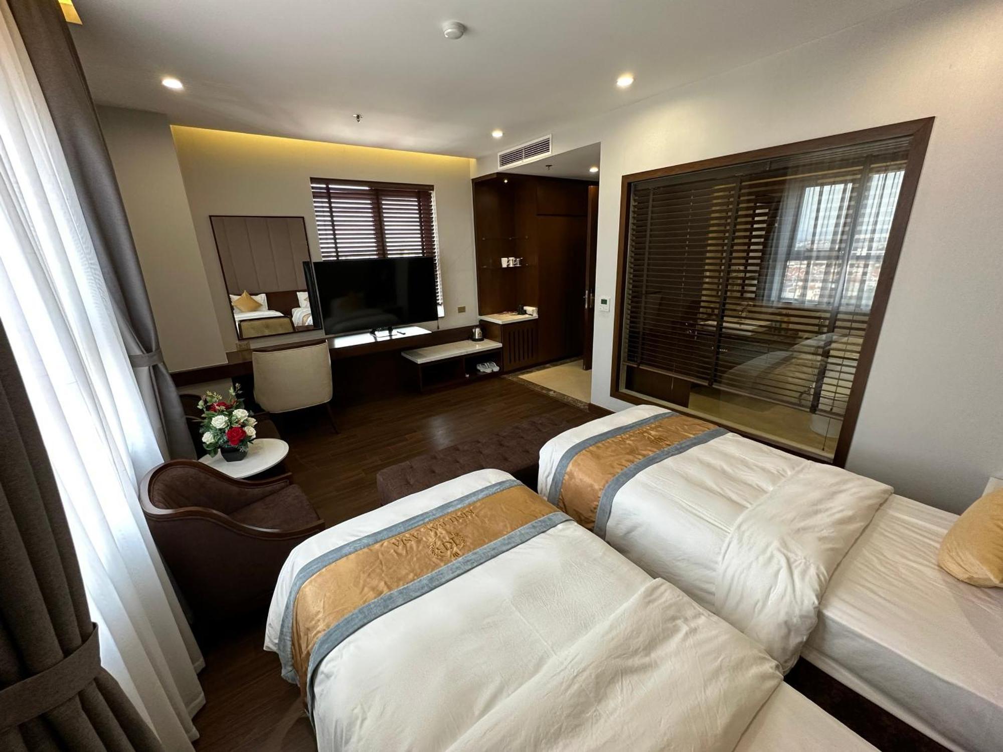 Kinh Bac Palace Hotel Bắc Ninh Buitenkant foto