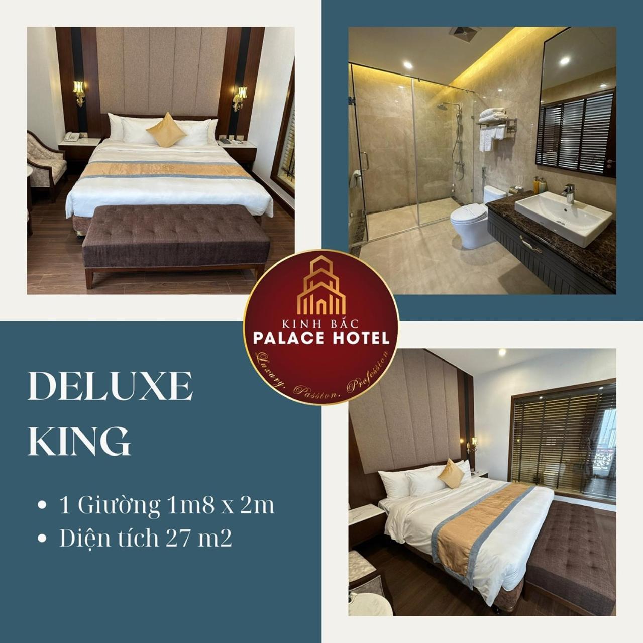 Kinh Bac Palace Hotel Bắc Ninh Buitenkant foto